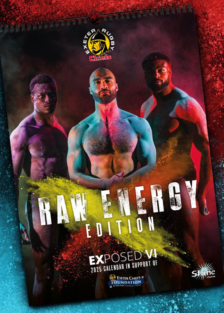 Exposed VI Calendar 2025 Exeter Chiefs Store